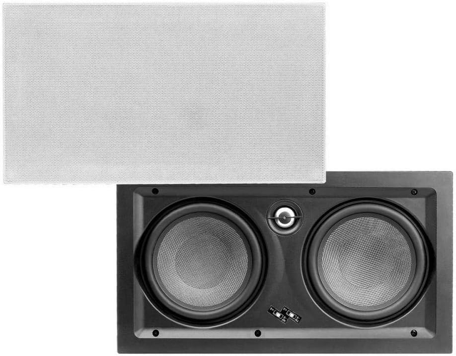 Onе-Dау Sаlе: Uр tо 50% оƒƒ OSD in Wall LCR Center Channel Trimless Speaker 6.5 Dual Carbon Woofers & Aluminum Tweeter, 3db Contour Switch Single IW650 LCR