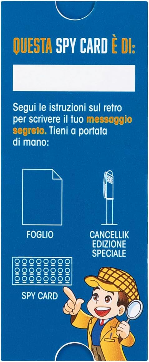 Tratto Cancellik 4 Pcs + Card Detective