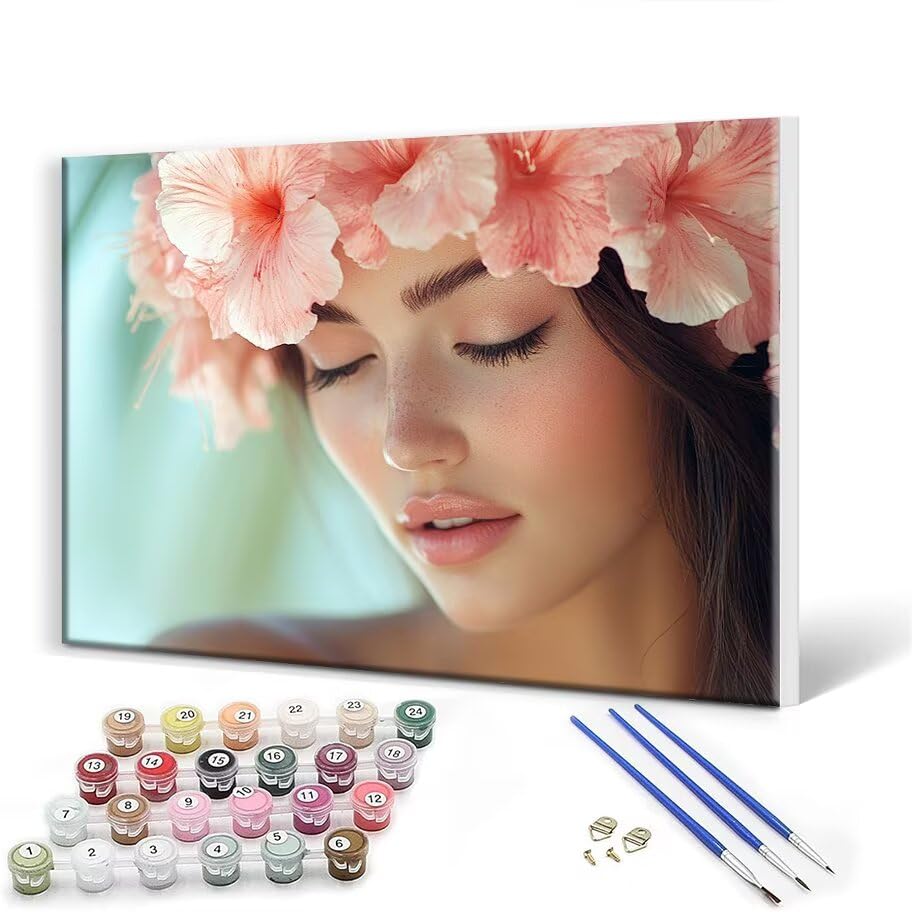 Pintar Por Numeros Para Niños Kit De Pintura Por Números Para Adultos Con Marco - Flores, 30x40 Cm, Incluye Pinceles Y Pinturas Acrílicas Kit Pintura Flores Marco Pintar Por Numeros Para Niños Kit De Pintura Por Números Para Adultos Con Marco - Flores, 30x40 Cm, Incluye Pinceles Y Pinturas Acrílicas Kit Pintura Flores Marco