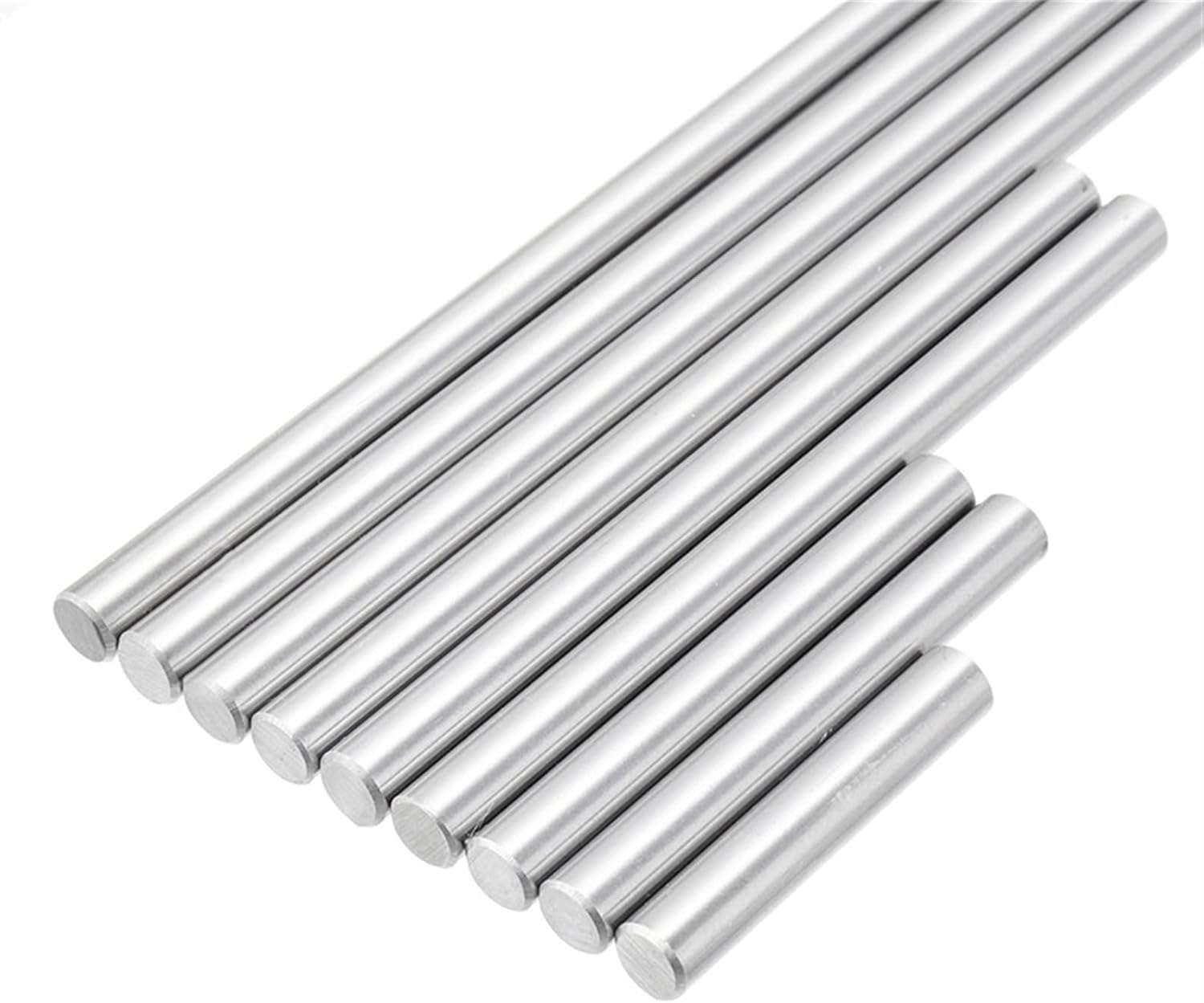 DOLUNTO 9pcs 7.4mm Ejector Pins Set for Push Buttons High Hardness Reamer Machine Tools Parts Ejector Pins