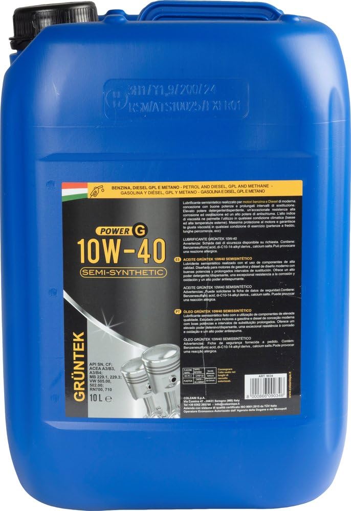 10 Liter GRUNTEK 10W-40