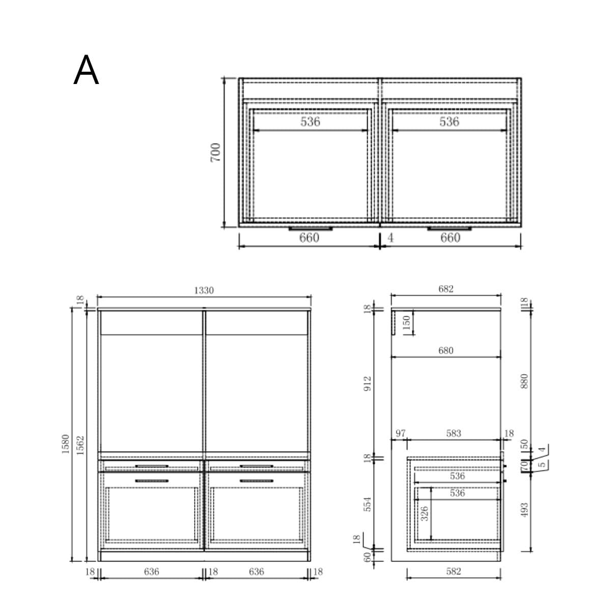 Lavadora Gabinete Bern - Lavadora elevadora - Conversión a máquina - 700(D)*2030(B)*2110(H) mm - Blanco - Diseño elegante, que ahorra espacio y ergonómico - Fácil de colocar