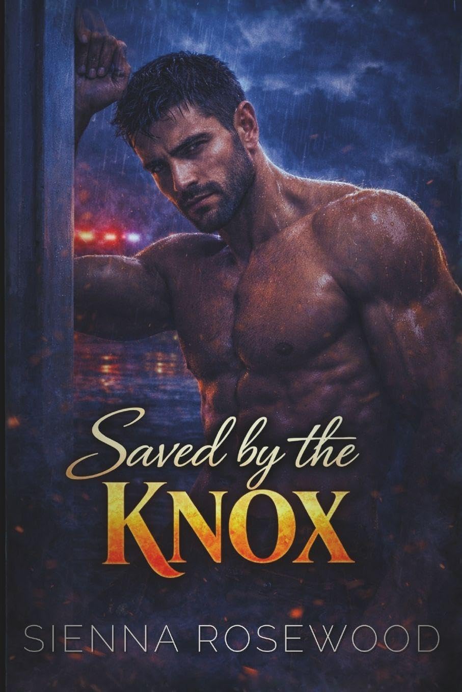Saved by the Knox: A Forced Proximity Steamy Romance (EMBER & ACHE - Dark Firefighter Romance Sagas)