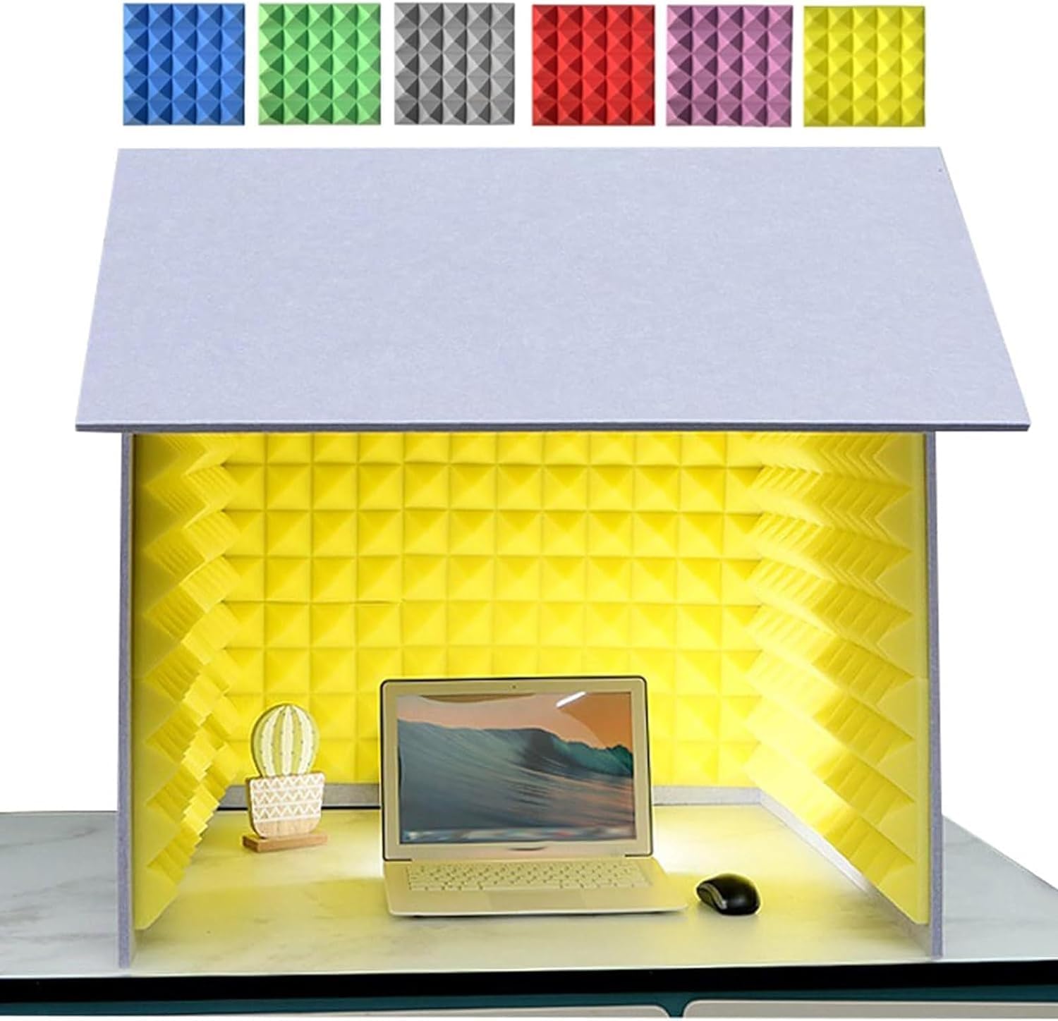 Portatile Insonorizzato Cabina di Registrazione per Studio Musicale Podcast Canto Desktop Self Made Box per Camera Da Letto Registrazione Domestica