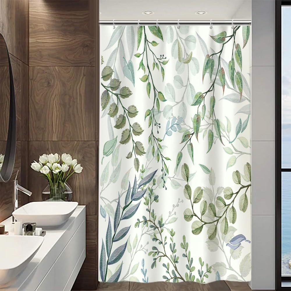 Uiiooazy Eucalyptus Shower Curtain - Image 2