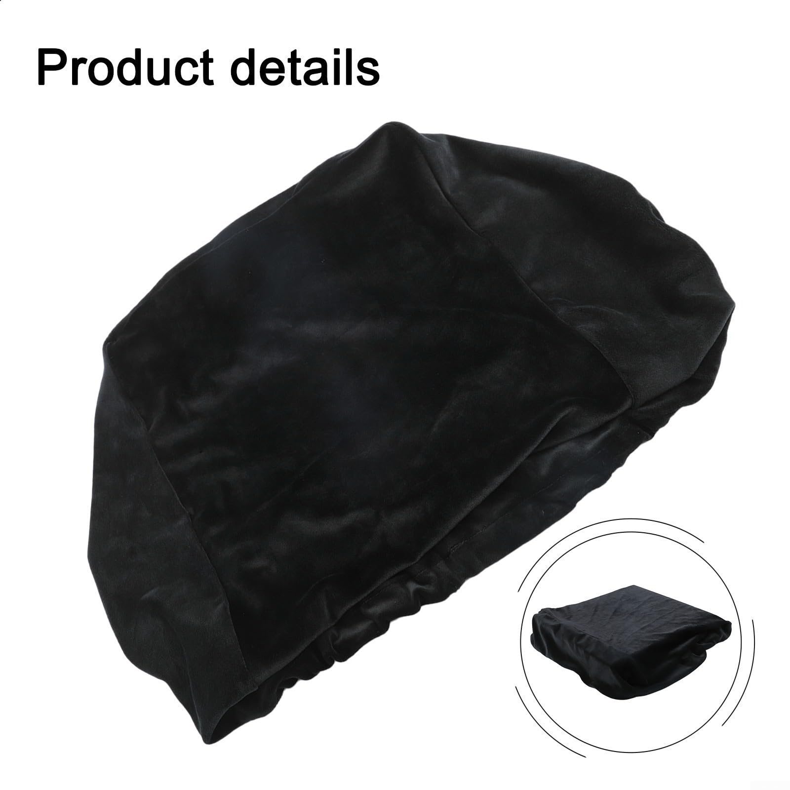 Zilimontt Housse de protection anti-poussière pour tourne-disque, 43 x 33 x 13 cm, en élasthanne, imperméable, adaptée pour tourne-disque vinyle, AT-LP120XUSB, housse de protection résistante aux
