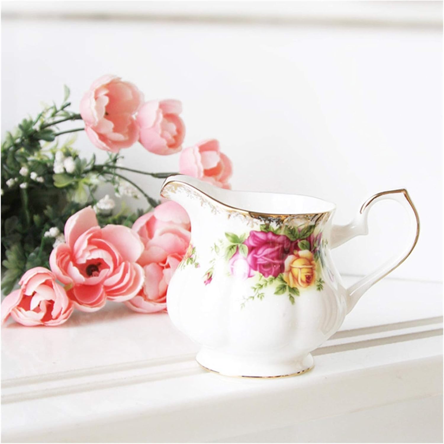 ミルクピッチャー ミルクジャグ 350m 600ml 計量カップ ステンレス製 目盛り付き コーヒーラテアート用 ミルク泡立て器ジャグ ドリンク ピッチャー 耐熱 : ユニバイ専門店 - 通販 - Yahoo!ショッピング ミルク泡立てピッチャー ハンドルの小さなミルク水着コーヒーセットキット195mlのバラのパターン装飾が付いているミニクラシックセラミ