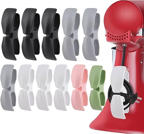 Organizador de cables para electrodomésticos de cocina soporte de cable para electrodomésticos pequeños, enrollador, envoltorio, ocultador para