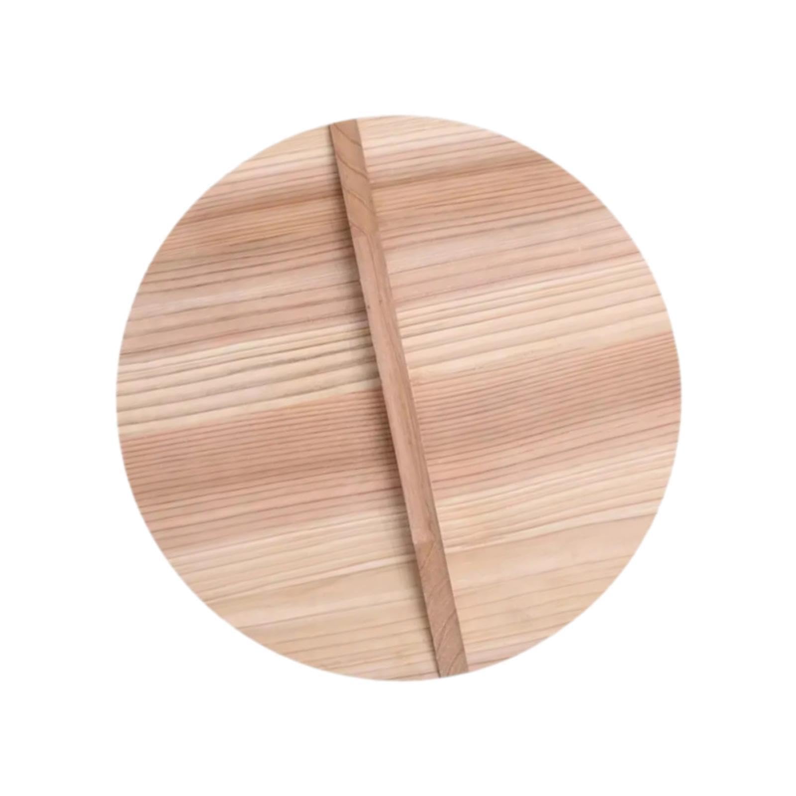 LIXSAZSE Durable Wooden Lid Cover Handcrafted Lightweight Option Provides Strong Heat Resistance To Prevent Scalding In Kitchen Wok Lid Cover Kitchen Tool Pot, 20cm