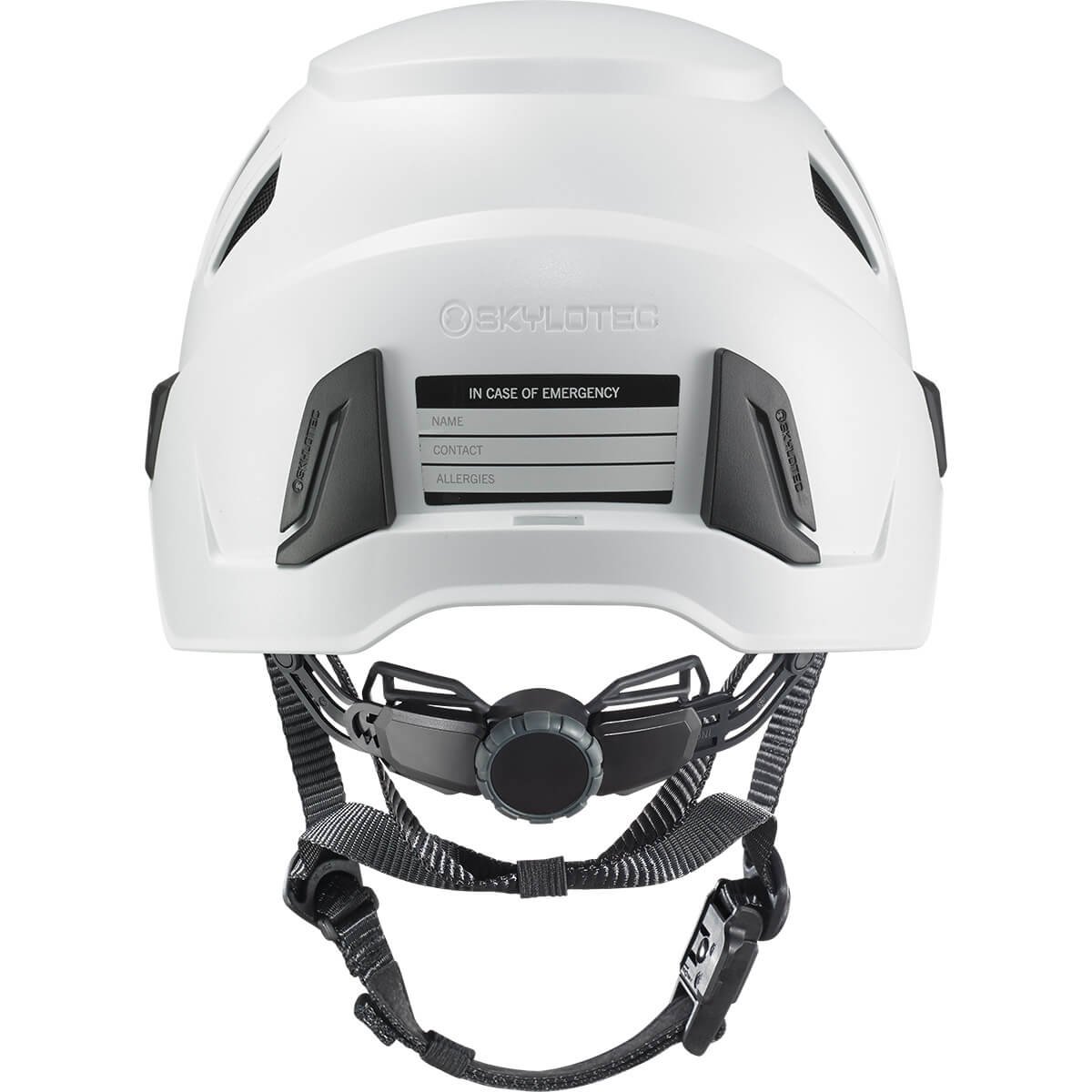 Skylotec BE-390-12 INTERCEPTOR GRX Casco da Arrampicata Industriale Bianco PC/ACRYLNITRIL-BUTADIEN-STYROL