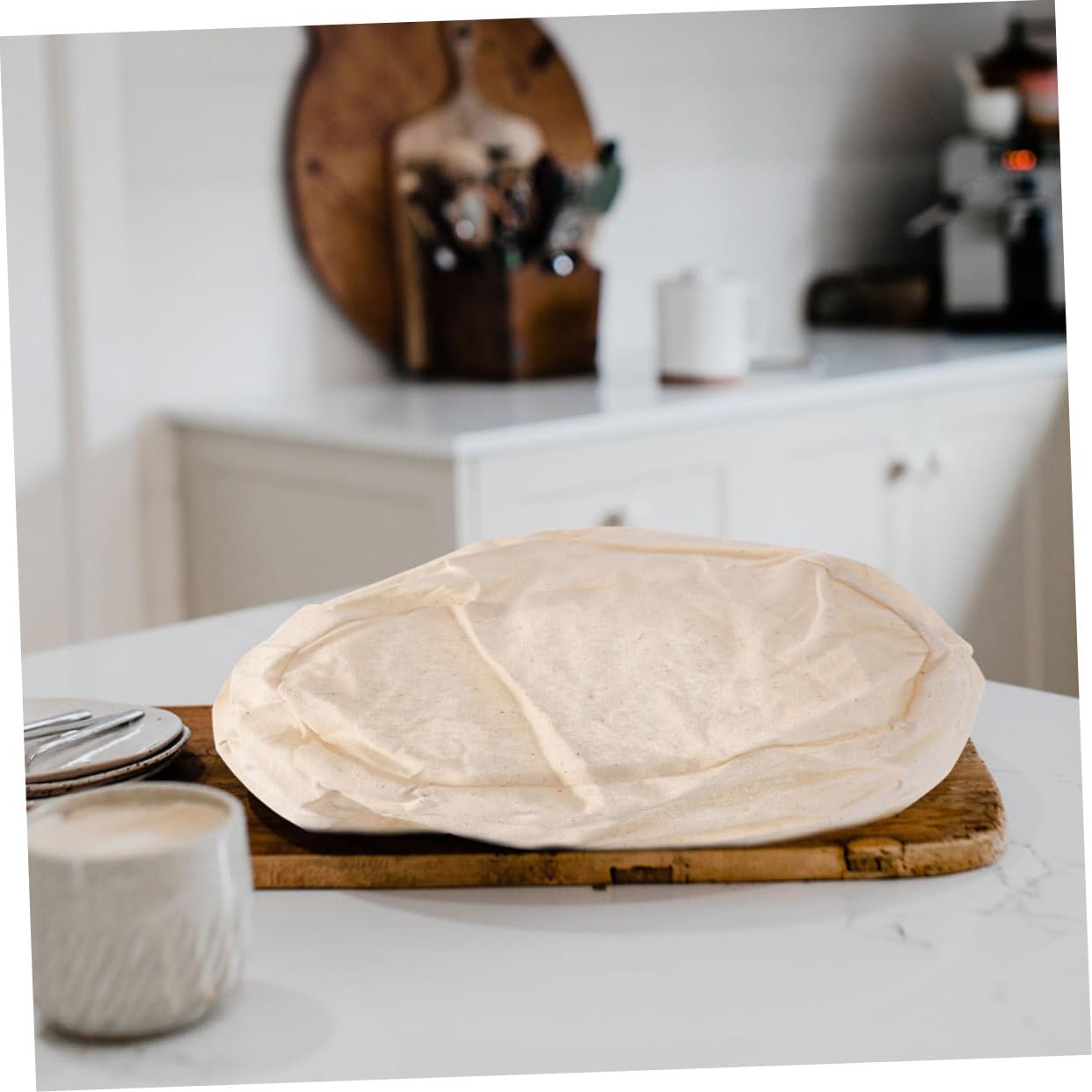 Cabilock 20stücke Brot Gärkörbe Mit Leinenbezug Hochwertige Stoffüberzüge Für Teigführung Und Optimale Fermentation Für Hausgebrauch Und Bäckerei