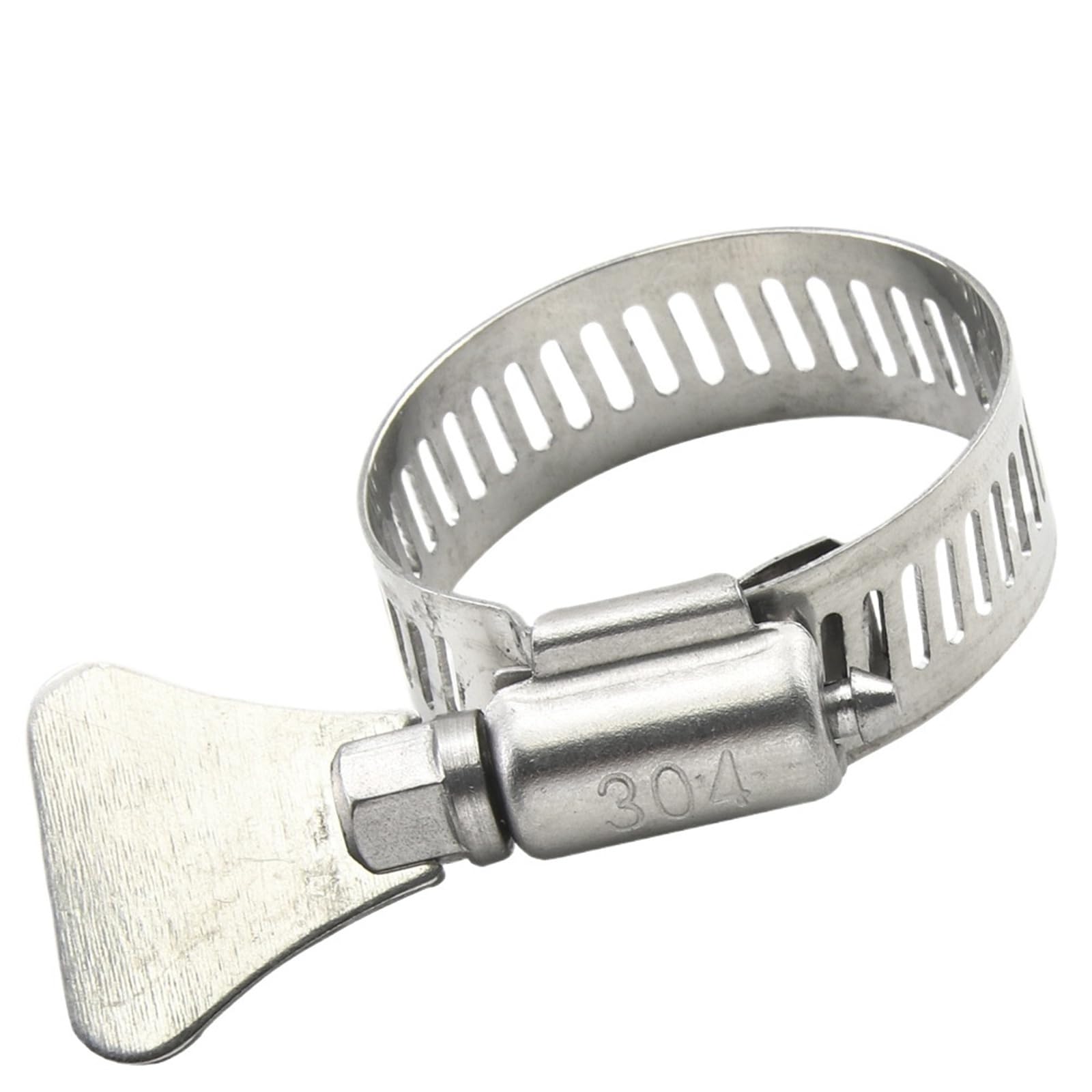 Hose Clamps Stainless Steel Worm Gear Hose Clamp 6-95mm Adjustable Key Clip Stainless Steel for Water Pipe(84-108mm 2pcs)