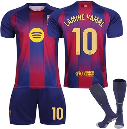 Amazon.co.jp: 25-26 バルセロナ ラミン・ヤマル ユニフォーム 背番号