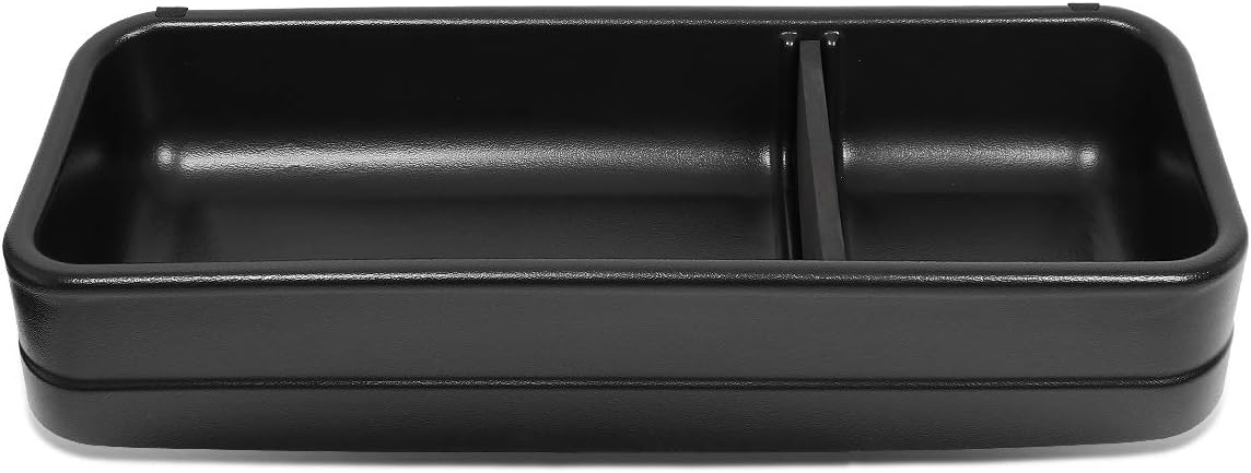 DNA MOTORING Rear Under Seat Cargo Storage Case Organizer Box Compatible with 09-14 Ford F150 Super Crew Cab, ZTL-Y-0038