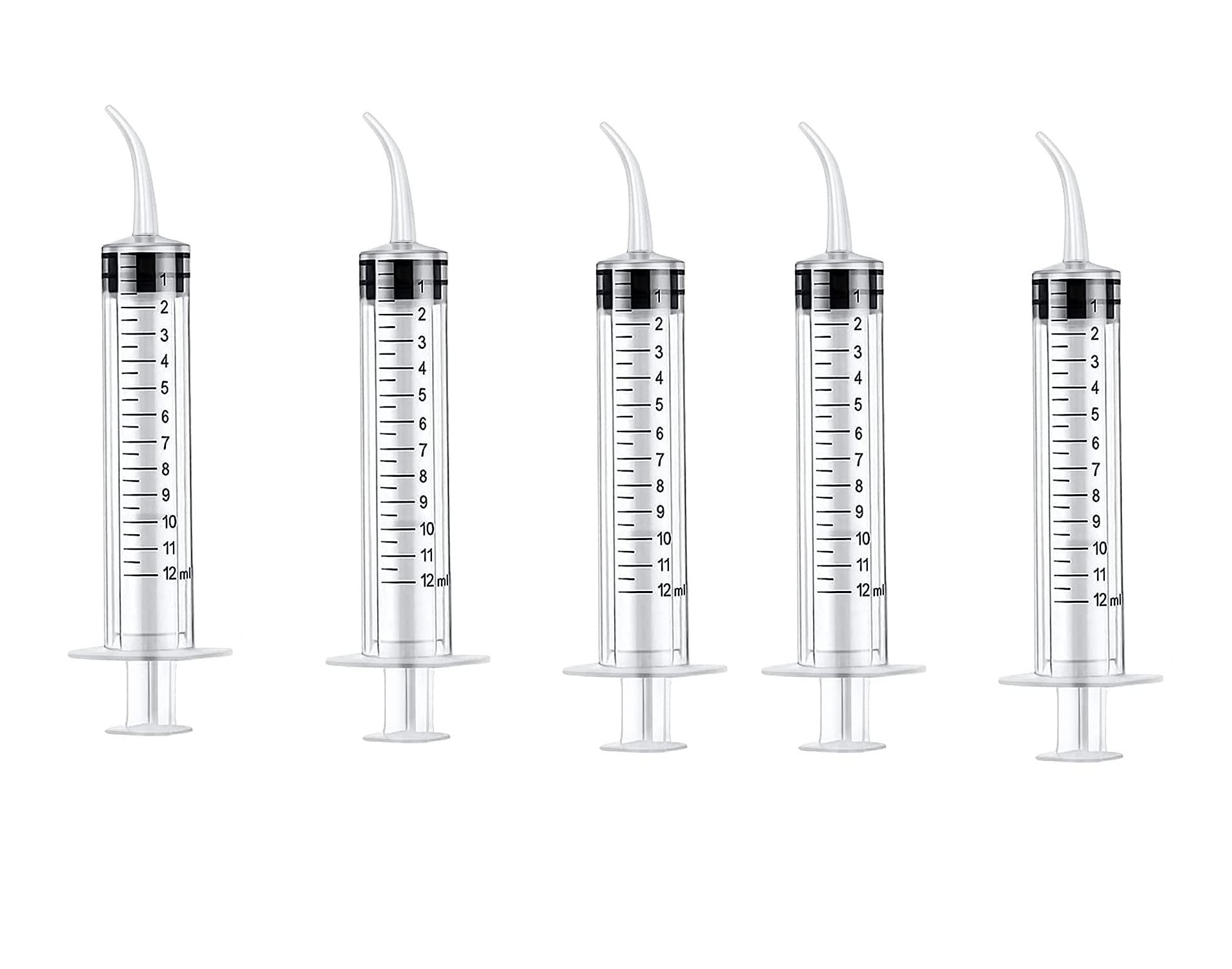 Agarwals Hand Feeding Syringe - Ideal for Feeding Baby Pets | Tranpsarent | Curve Tip 12 ml | for Birds | Hamsters | Puppys | Kittens | Rabbits(5 PCS) (B0BZSQ5TK5) Amazon Price History, Amazon Price Tracker