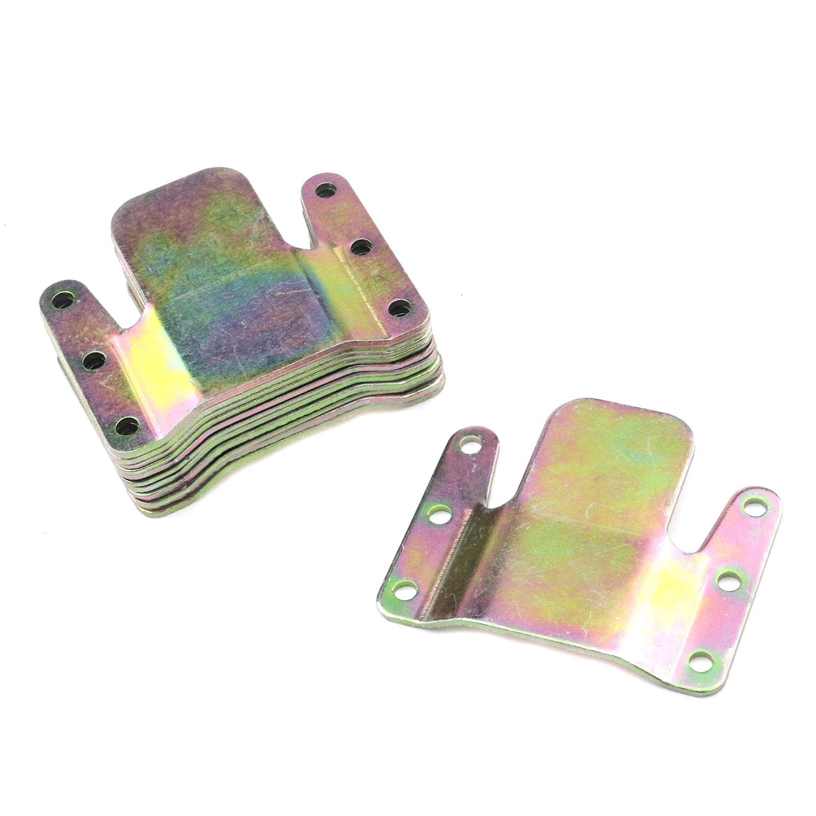 Wealrit Pack of 12 Sectional Sofa Connector Bracket Iron Furniture Connectors 6 Hole Joint Support Brackets Sofa Connector Bracket