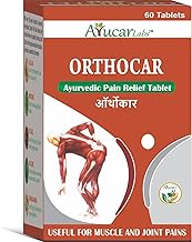 Ayucar Labs | Orthocar Tablets | Ayurvedic | Joint Pain Relief Tablets | 60 Tabs