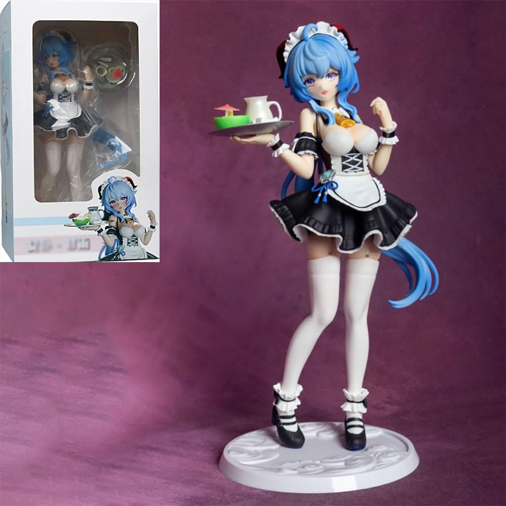 Figura De Ganyu De Genshin Impact – Estatua De PVC De 23 Cm – Coleccionable Detallado Para Decoración De Escritorio – Regalo Ideal Para Fans Del Anime Y Jugadores