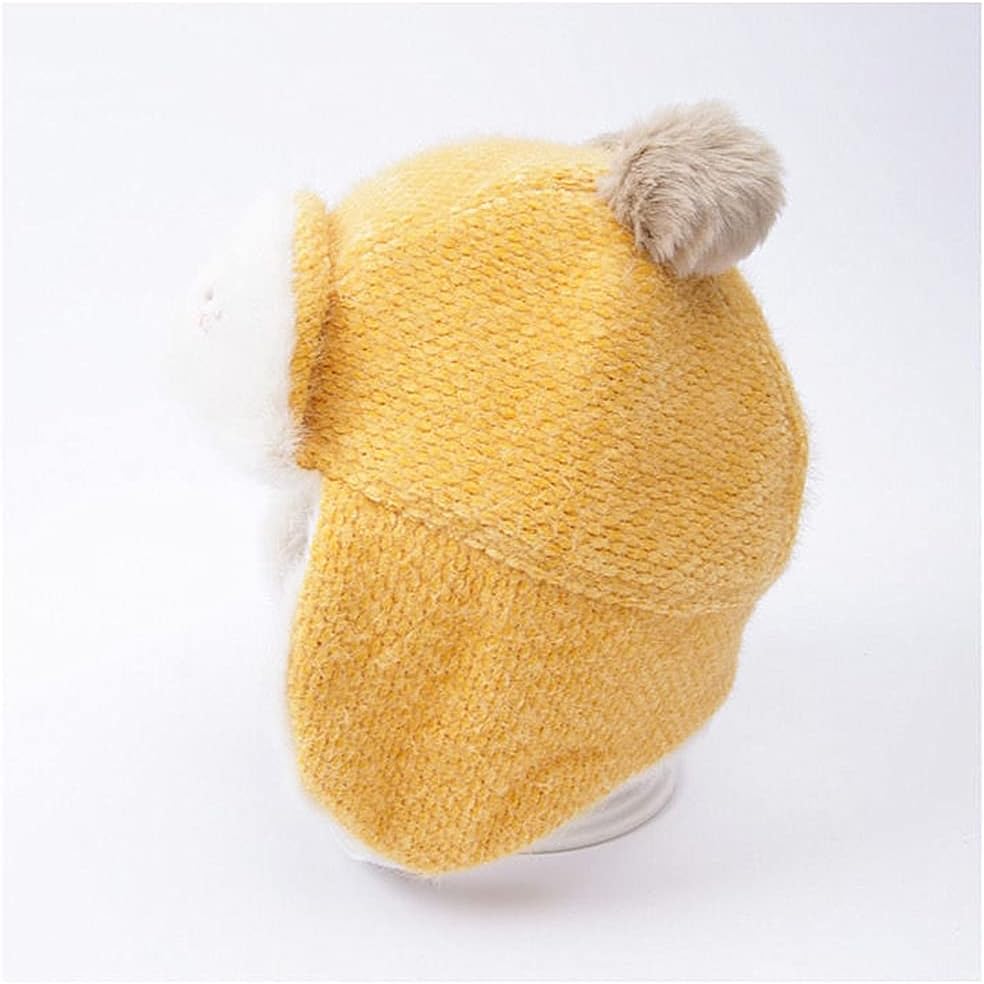 XYX Crochet Earflap Fleece Hats Beanie Cap Winter Warm Knit Caps for Toddlers Baby Girls and Boys - Image 6