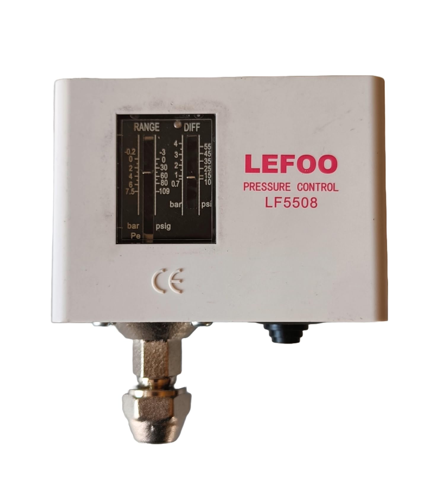 Pressure Switch For Refrigeration Compressors, Air Conditioning Systems Range (-0.2/+7.5Bar) Connection:1/4in Flare Ext SPDT (LFR08)-image-46
