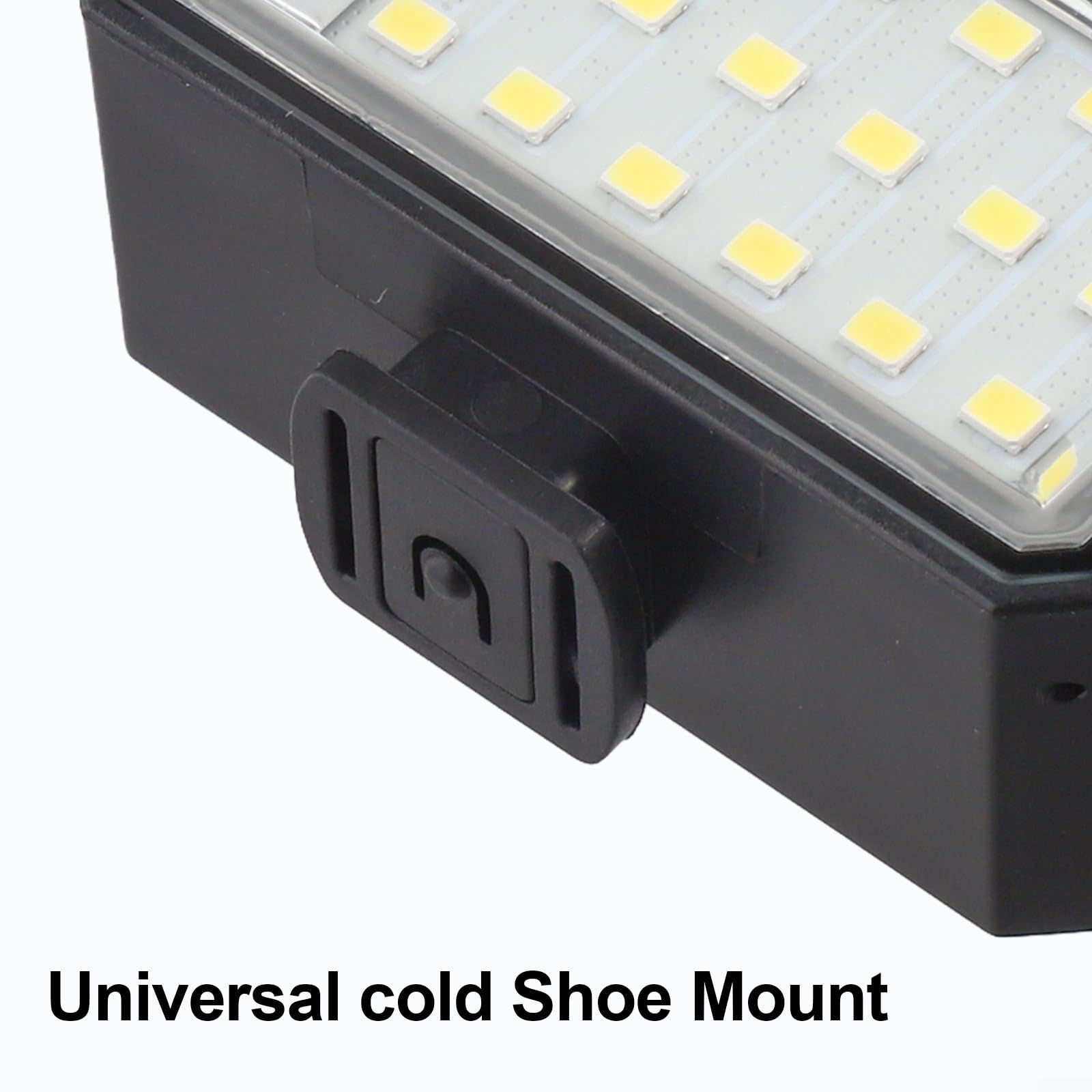 Lumière LED compacte pour Insta360 X5, IPX8 étanche pour la plongée, lumière claire et uniforme en PC, améliore les photos dans des conditions de faible luminosité, noir
