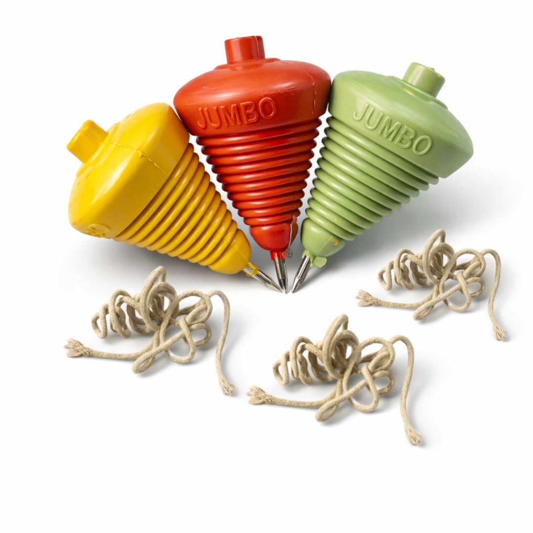 (Pack of 3) Lattu Spinning Toy for Kids | Traditional Indian Plastic Lattu with Thread | Lattuz Bhawra Set of 3 Pcs with String | Multicolour Bhawra Outdoor Play Toy | Classic Gift | Lattus Dori Toy-image-30