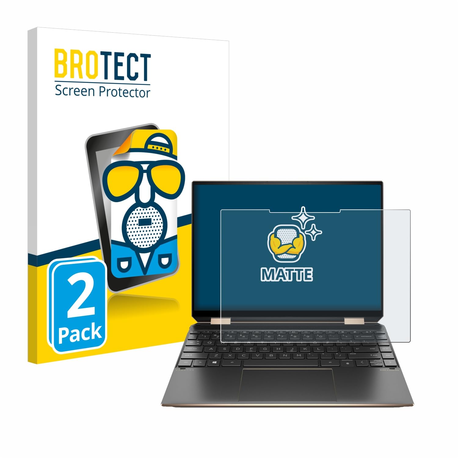 Pellicola Protettiva Opaca BROTECT Per HP EliteBook 840 G8 - Anti-riflesso, Anti-impronte, Facile Applicazione