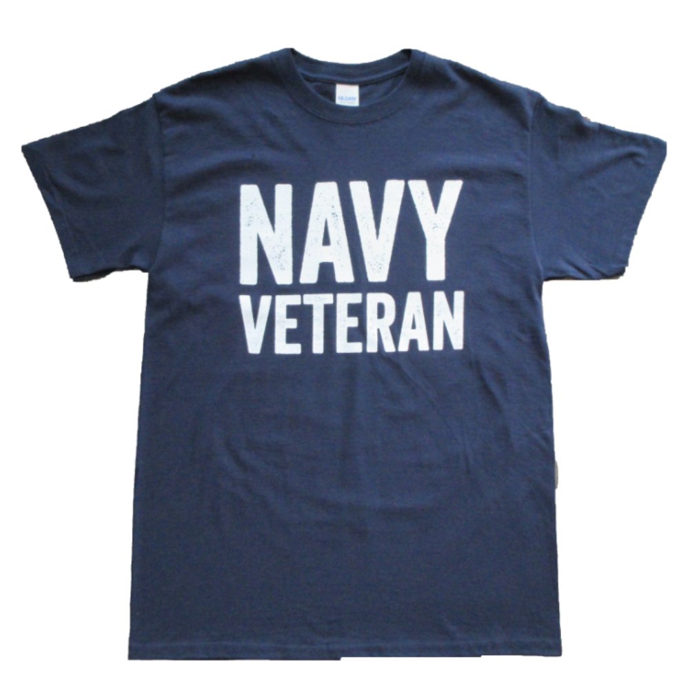 Armed Forces DepotArmed Forces Depot U.S. Navy Veteran Tshirt. Navy Blue or Sports Grey