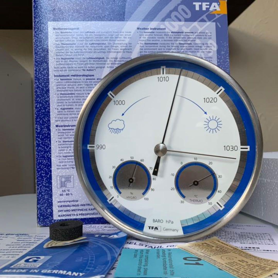 TFA 輸入気象計 ドイツ製 温度計 湿度計 気圧計 ドスマン社 新品 TFA