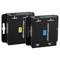 VEDINDUST HDMI Extender Over Cat5e 6 7 Ethernet Trasmettitore Ricevitore Supporto
