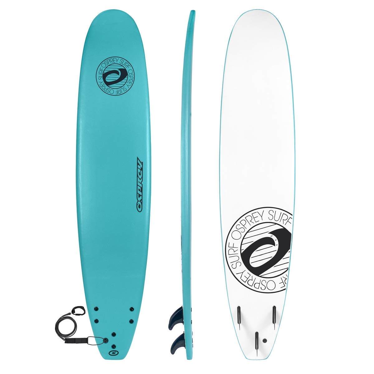 Osprey Foam Surfboard, Perfect for Beginners, Lightweight & Durable with Bold Design