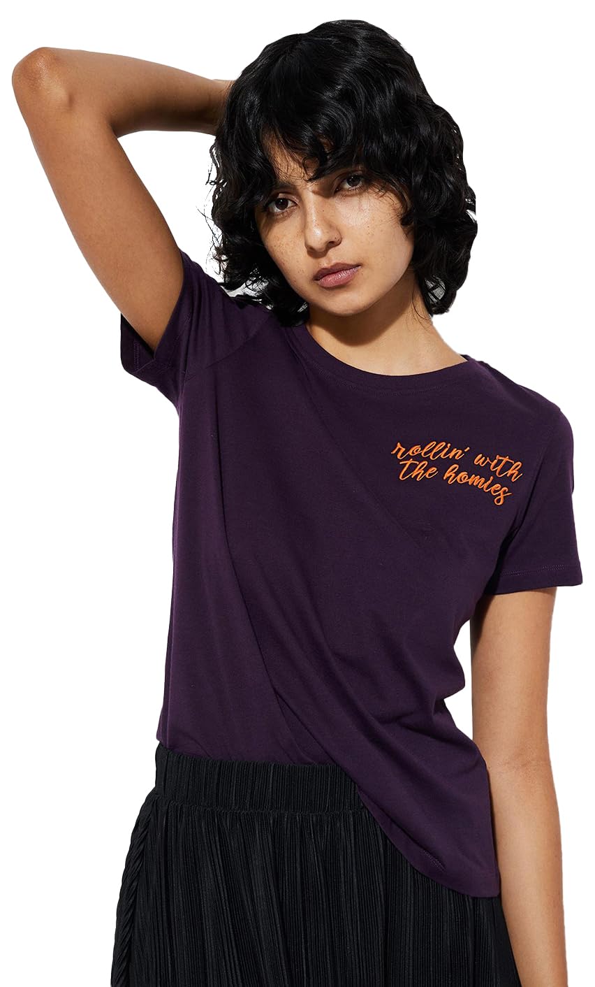 max URB_N Women Embroidered T-Shirt-picture-14