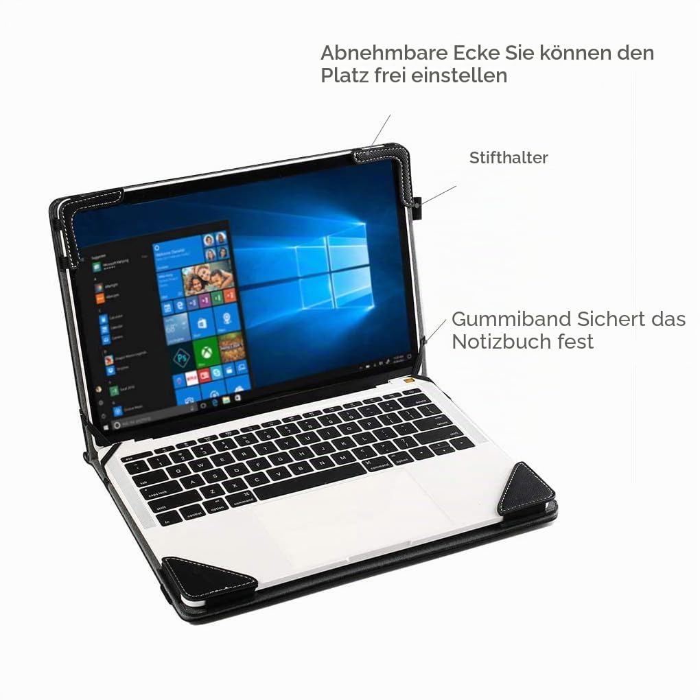 Schutzhülle kompatibel mit Samsung Galaxy Book/Book2 Pro/Book3/Book S/Book Flex 13,3 Zoll Laptop Notebook Tragetasche Stoßfeste Hartschale Hüllen mit Kühlhalterung