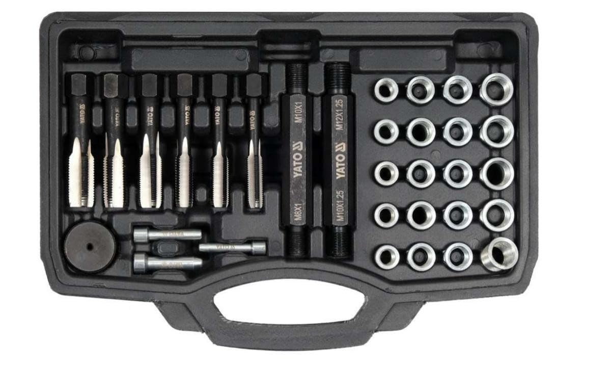 YATO YT-17710 Serie/Kit Assortimento Riparazione filetti