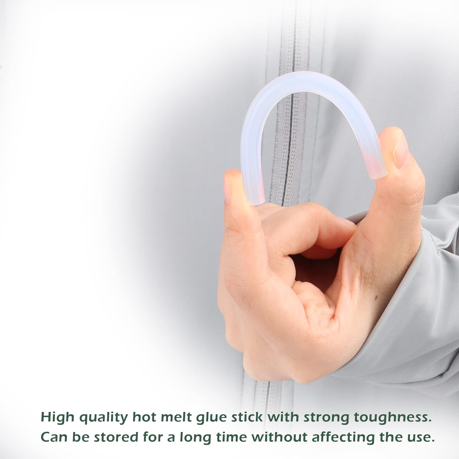 40 pezzi di stick di colla a caldo Ø 11 mm x 190 mm, mini stick di colla trasparenti, stick di colla standard per comuni pistole a caldo, stick di colla per lavori fai-da-te, riparazioni e decorazioni