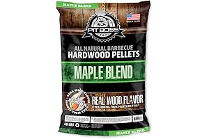 Pit Boss All Natural Maple Blend Hardwood BBQ Pellets: Savor the Sweetness
