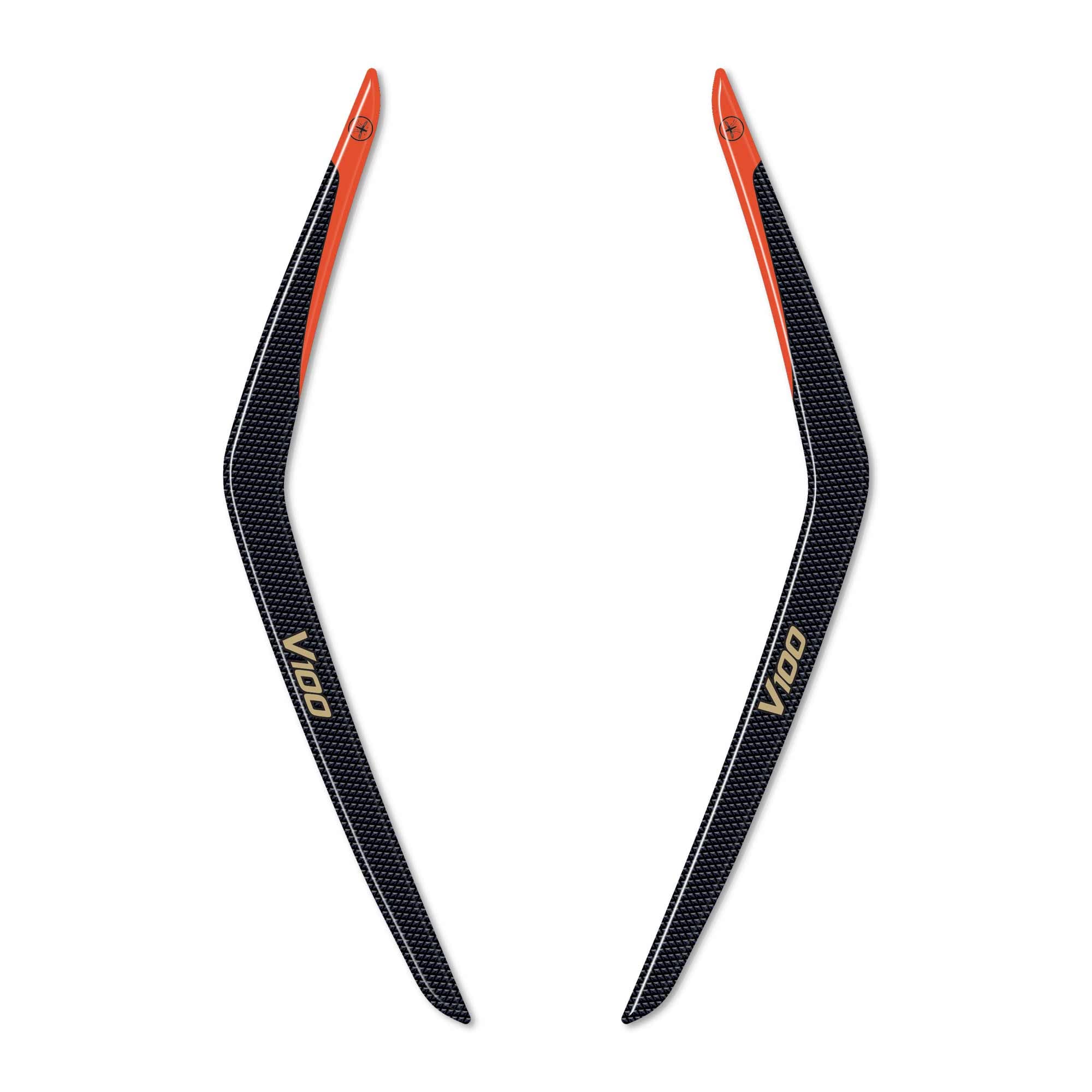 labelbike - Handle Protection Stickers Compatible with Moto Guzzi V100 Mandello 2022-2025