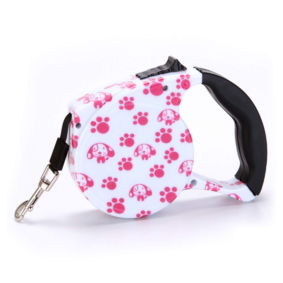 PETCUTE Retractable Dog Lead Dog Leash Puppy Walking Leash Extensible One-handed Braking For Small and Medium Dog