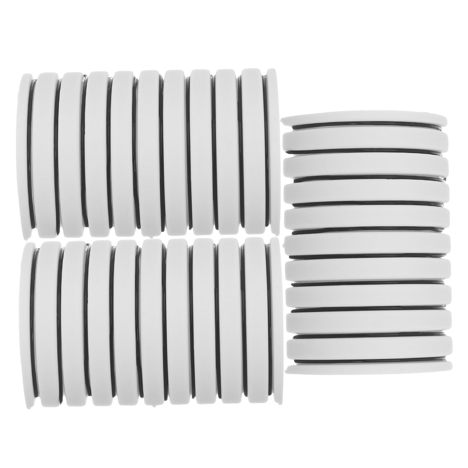 BESTYASH 4sets 3 Boxes Self Adhesive Lash Strips Jelly Adhesive Eyelash Strips for Hold for Parties Weddings Daily Wear Easy Application Reliable Lashes 3boxes*4