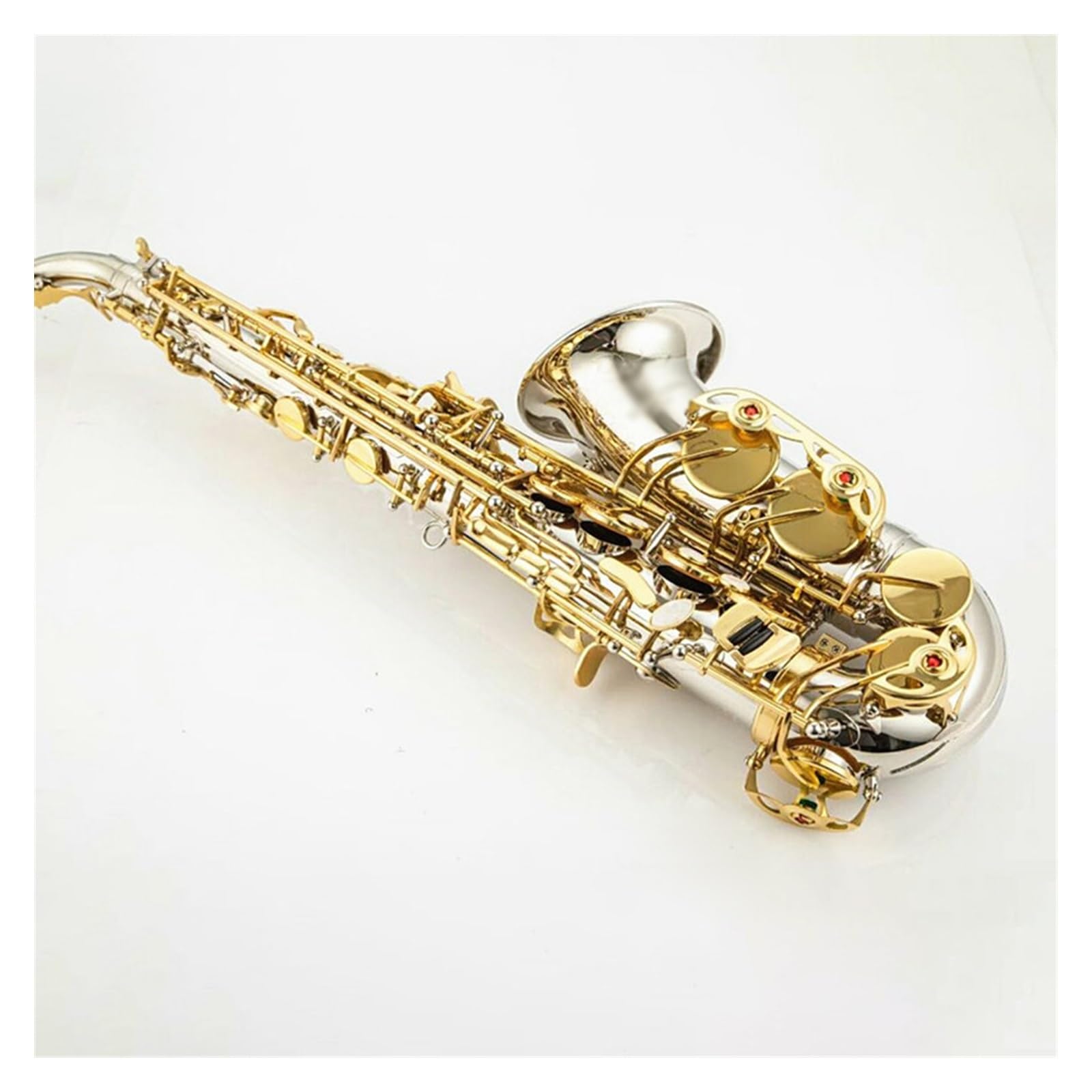 Amazon | アルトサックスニッケルメッキゴールドキー