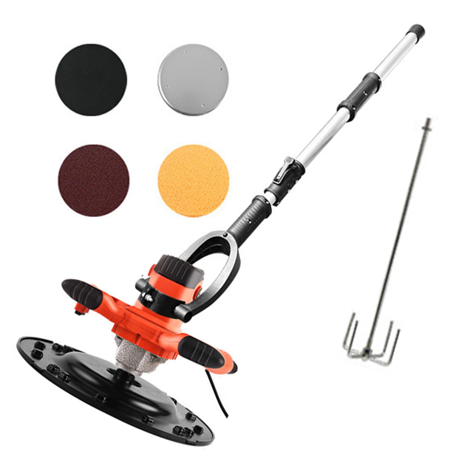 Ysfhyan 1 6 Adjustable Speed 80-200Rpm Power Trowels Plastering Trowels Tools
