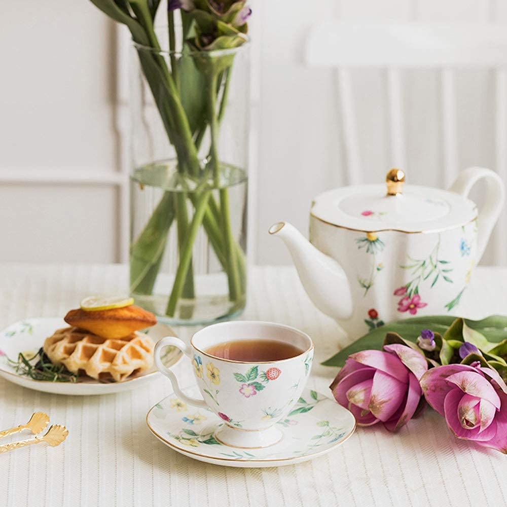 Red Bone China zestaw filiżanek do kawy - dom restauracja biuro filiżanka do herbaty latte cappuccino espresso kubek na sok mleko zestaw do jadalni