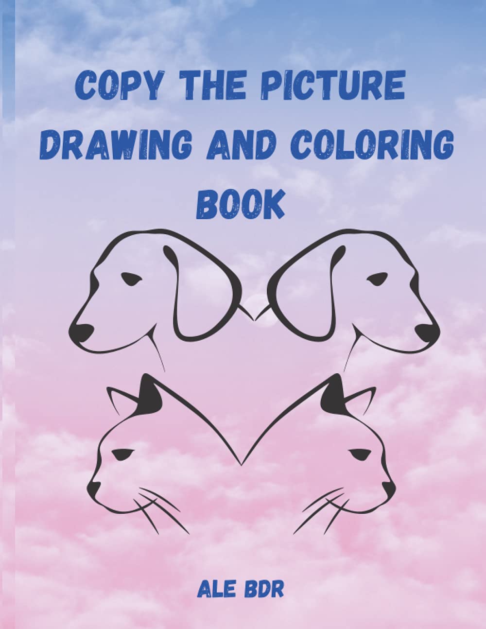 Copy the Picture Drawing and Coloring Book: Activity Book | Surprising Drawing and Coloring Book for Kids