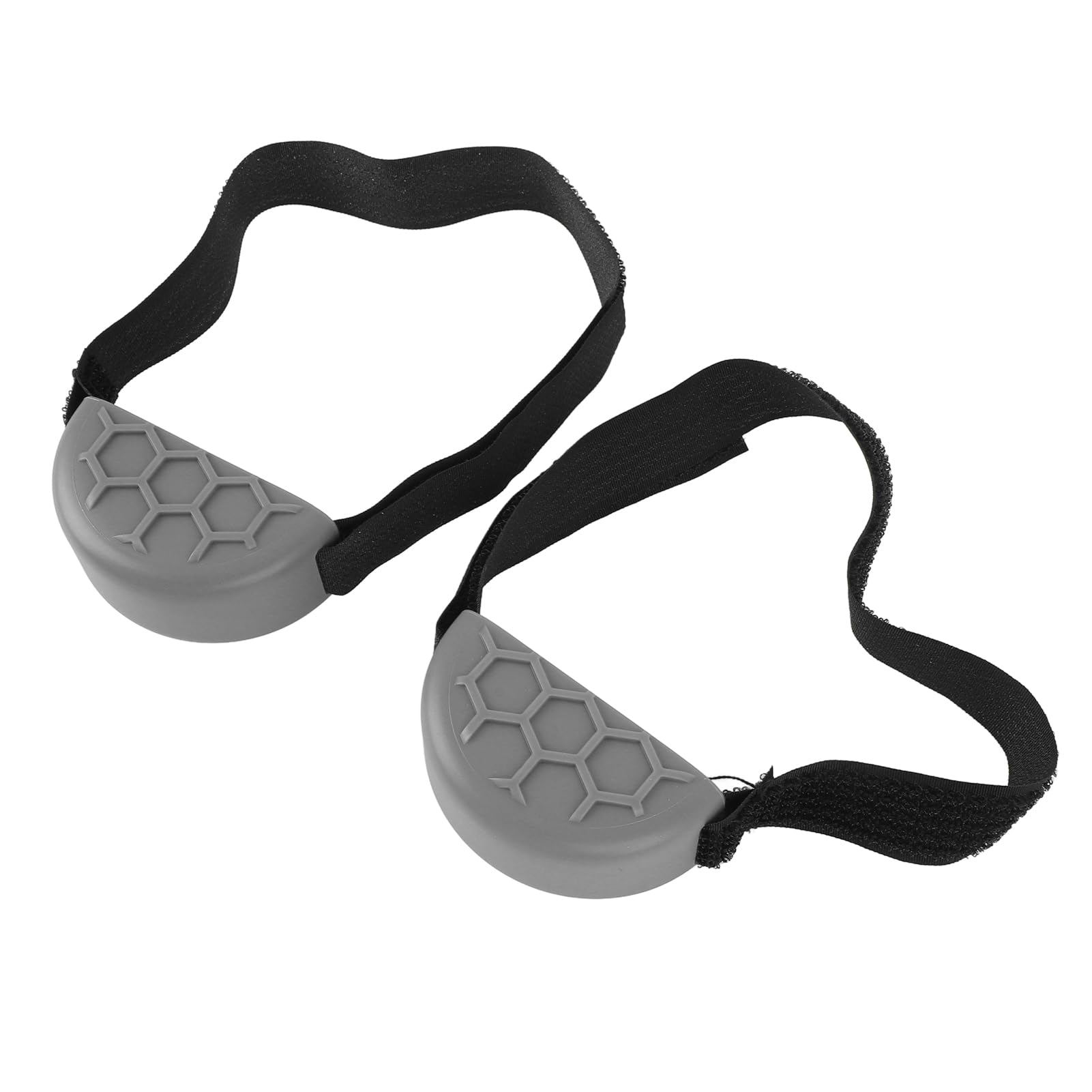 Pack of 2 and Nonslip Children's Shoe Toe Covers, Protective Shoes for Sports Shoes, to Wear for Additional Toe (Grey)