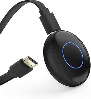 Wireless HDMI Display Dongle Adapter 4K,Streaming Media Video/Audio/File HDMI Wireless Extender,No Delay, Streaming Video/Audio from Laptop,No Setup,No Need Any APP