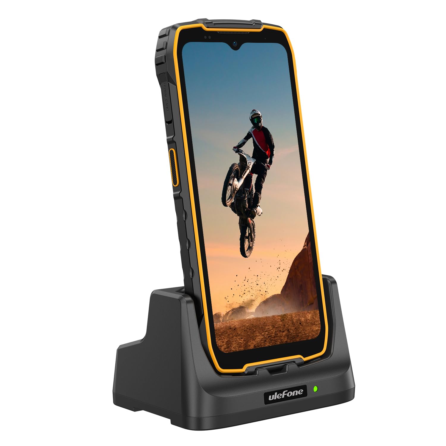 Ulefone Stato di carica da scrivania per Ulefone RugKing 4 Pro telefono cellulare esterno, caricatore wireless per smartphone RugKing 4 Pro