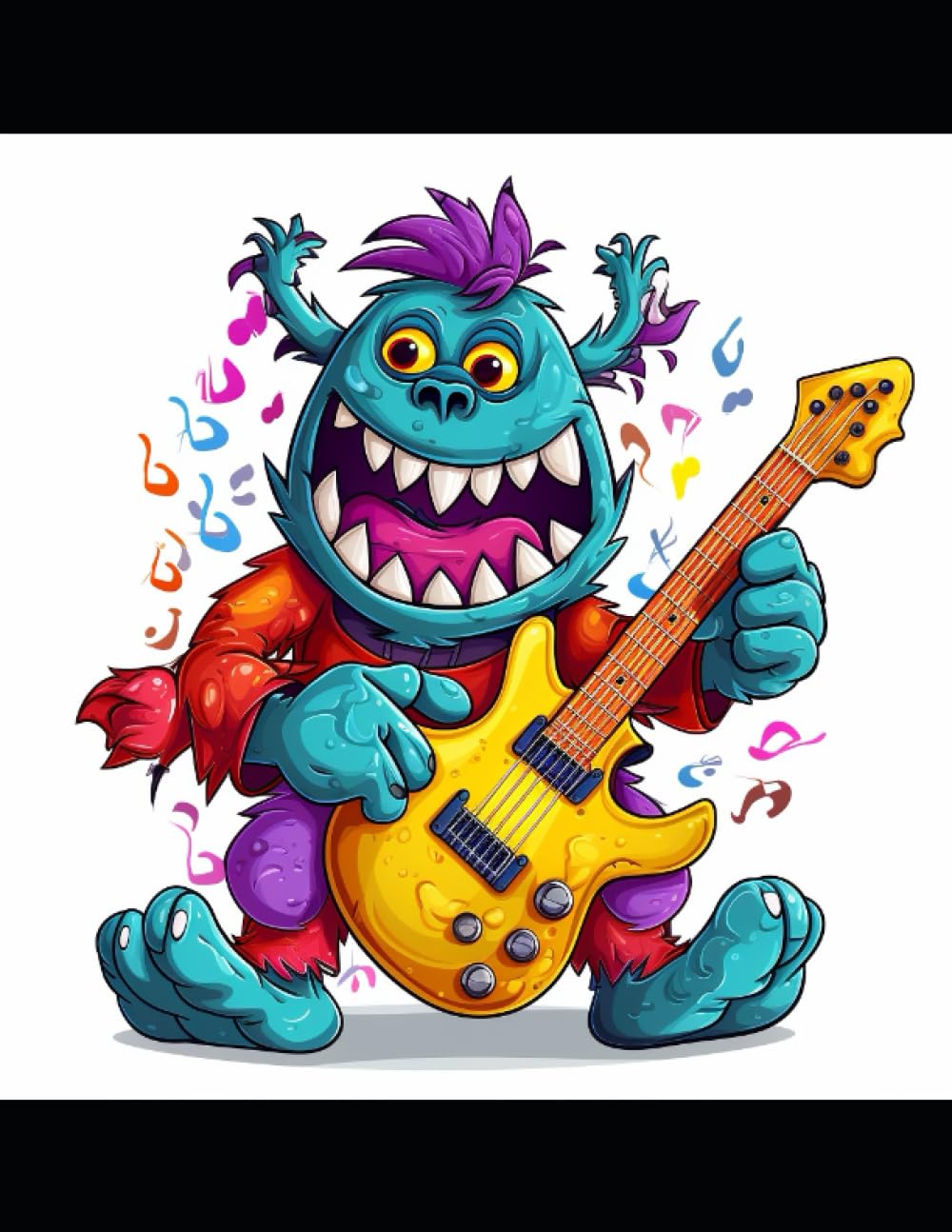 Silly and Zany Monsters Coloring Book