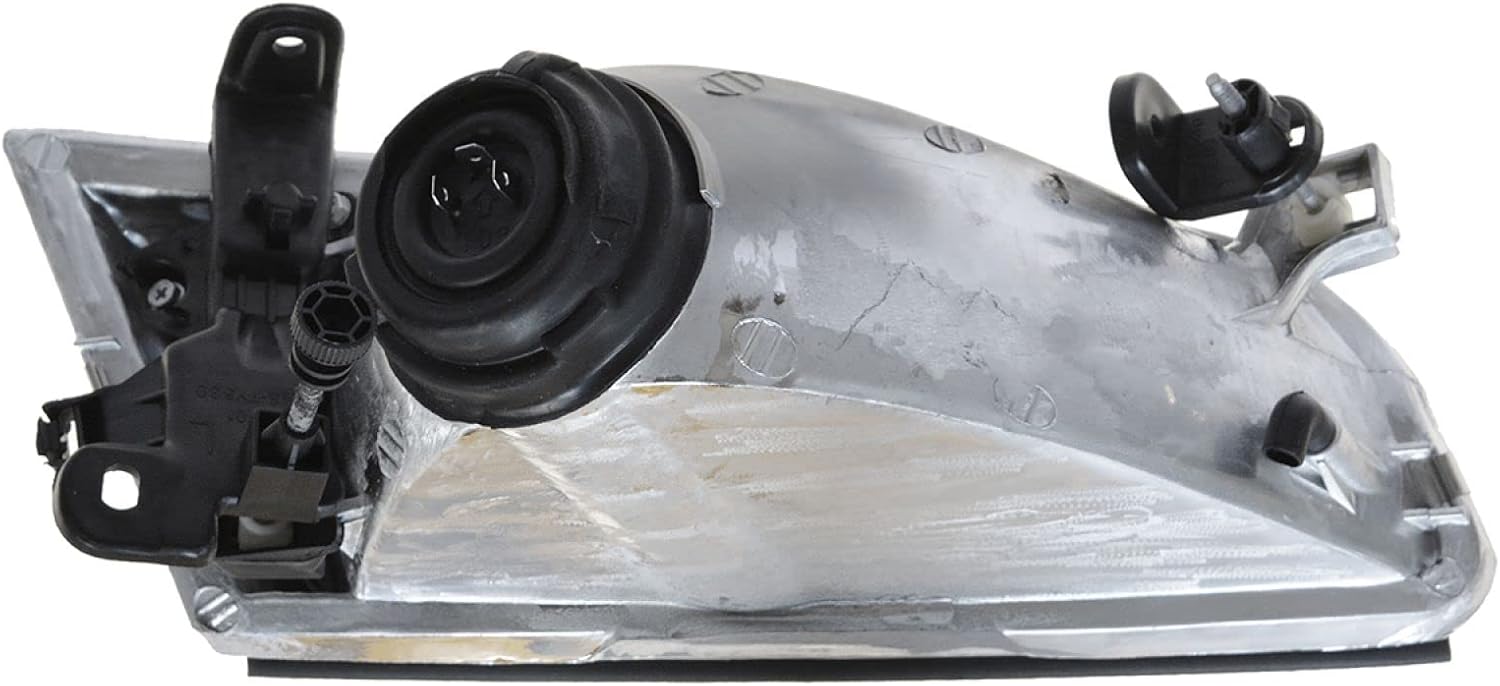 TRQ Driver & Passenger Side Headlight Assembly Set Headlights Driver & Passenger Side Compatible with 1997-1999 Toyota Camry TO2502117 TO2503117