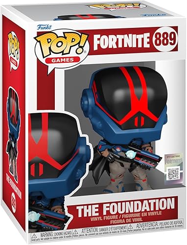 Funko Pop! Games: Fortnite - The Foundation - Figura de vinilo coleccionable - Idea de regalo - Producto oficial - para niños y adultos - Fans de