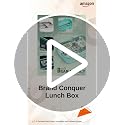Image of Brand Conquer Lunch Box Leak-Proof BPA Free Stainless Steel for School, Lunch Box for School & Office with a Fork, a Spoon and a Pair of Chopsticks (Green, Bear Family 3 Compartment)